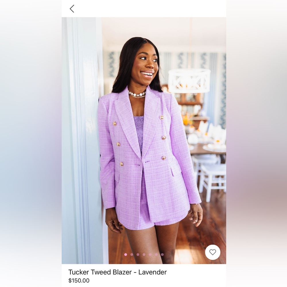 BuddyLove Tucker Tweed Blazer
